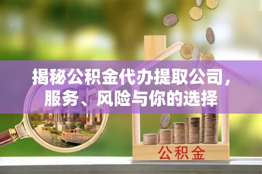 淅川揭秘公积金代办提取公司，服务、风险与你的选择