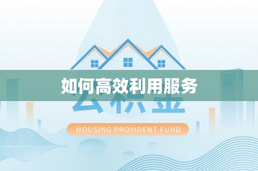 淅川如何高效利用服务